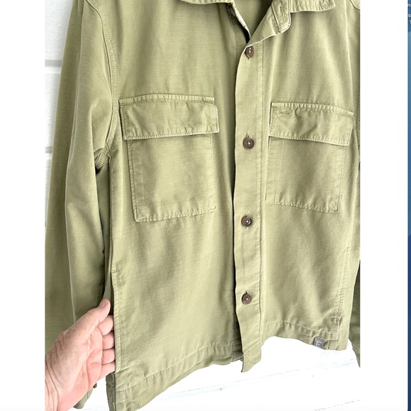 EVERLANE  The Everyone Spring Shirt Jacket in Light Green - Men's S/ Women's L - Picture 6 of 14